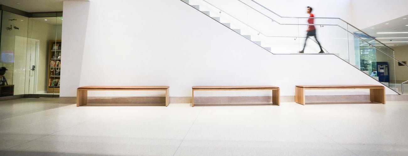 Goodwood Design Studio: Custom Benches and Trestle Table for The Baltimore Museum of Art