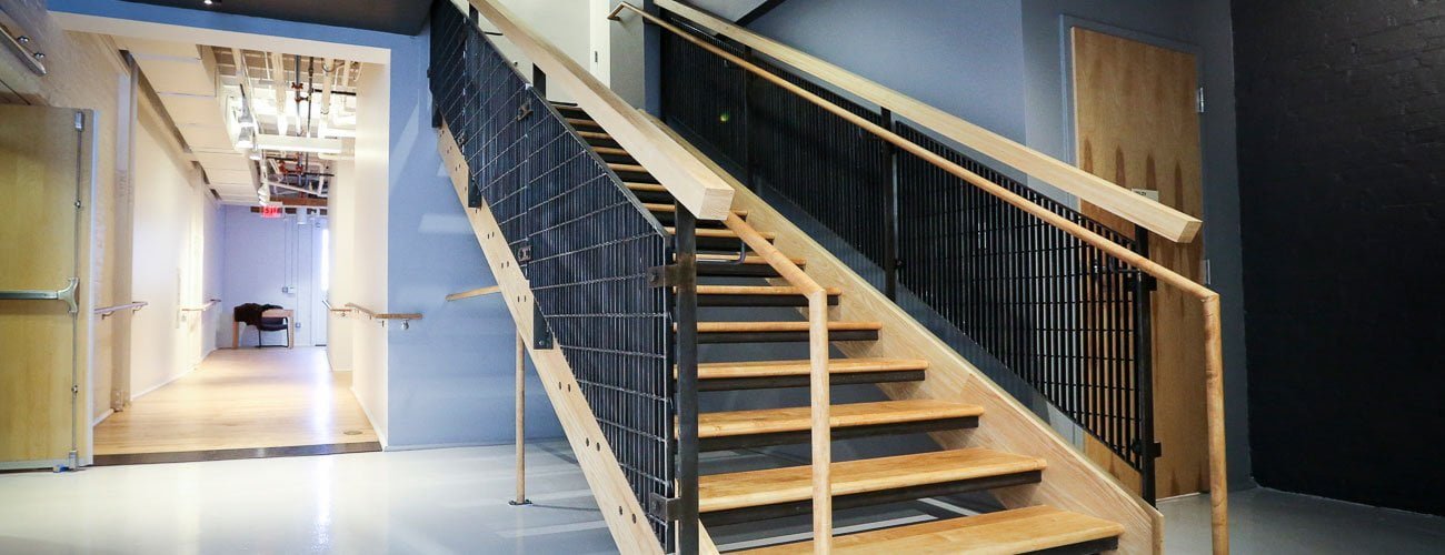 Majer Metal Works: Fabricating  Stairs at BARCO in Baltimore