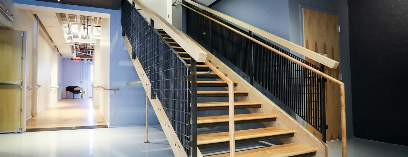 Majer Metal Works: Fabricating  Stairs at BARCO in Baltimore