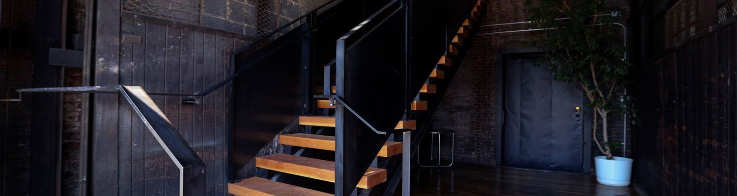 Majer Metal Works: Steel Staircase & Rails for SM+P Architects