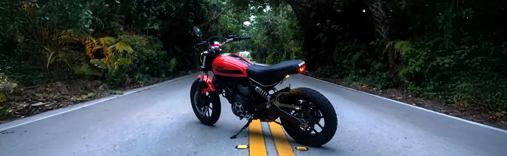 Riding the Ducati Scrambler Sixty2: Scenic A1A, Graffiti, & Tropical Plants